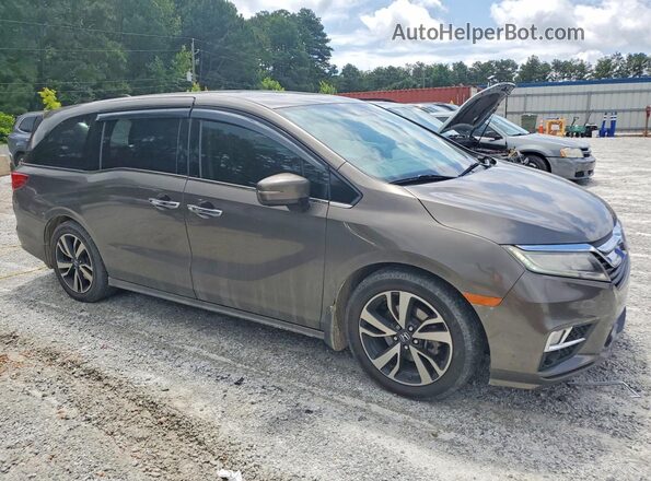 5FNRL6H92KB111464 2019 HONDA ODYSSEY Tan Front right