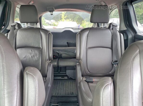 5FNRL6H92KB111464 2019 HONDA ODYSSEY Tan Rear seats view