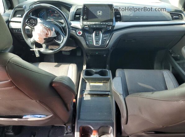 5FNRL6H92LB058203 2020 HONDA ODYSSEY White Dashboard view