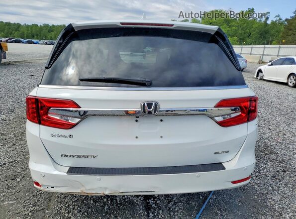 5FNRL6H92LB058203 2020 HONDA ODYSSEY White Rear view