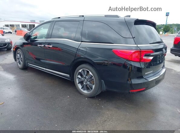 5FNRL6H92NB058897 2022 HONDA ODYSSEY Черный Задняя левая четверть