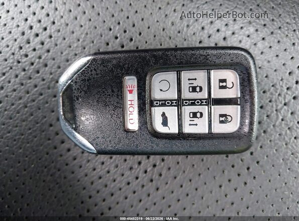 5FNRL6H92NB058897 2022 HONDA ODYSSEY Черный Вид панели приборов