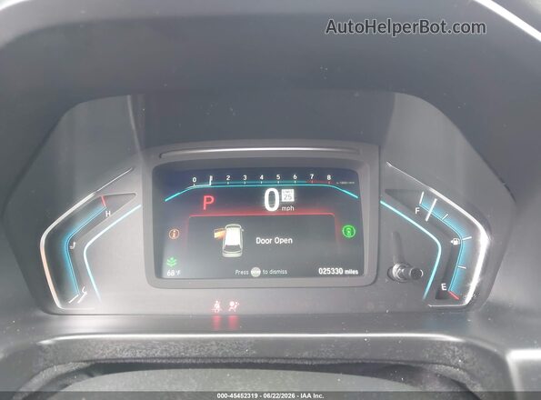 5FNRL6H92NB058897 2022 HONDA ODYSSEY Черный Вид задних сидений
