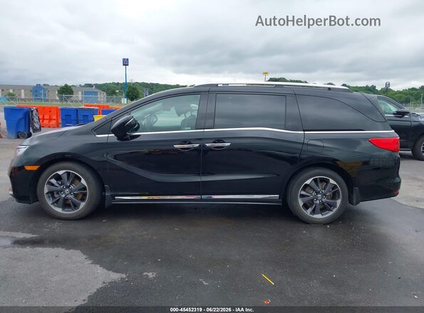 5FNRL6H92NB058897 2022 HONDA ODYSSEY Черный Панорамный вид салона 360°