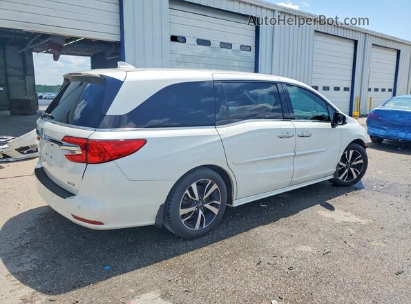 5FNRL6H93JB047661 2018 HONDA ODYSSEY White Rear right
