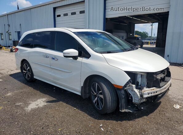 5FNRL6H93JB047661 2018 HONDA ODYSSEY White Front right