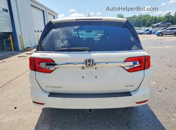 5FNRL6H93JB047661 2018 HONDA ODYSSEY White Rear view
