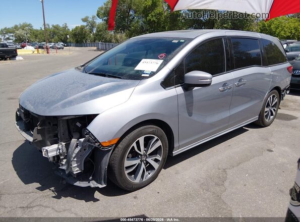 5FNRL6H93LB009334 2020 HONDA ODYSSEY Silver წინა მარცხენა ხედი სამი მეოთხედიდან