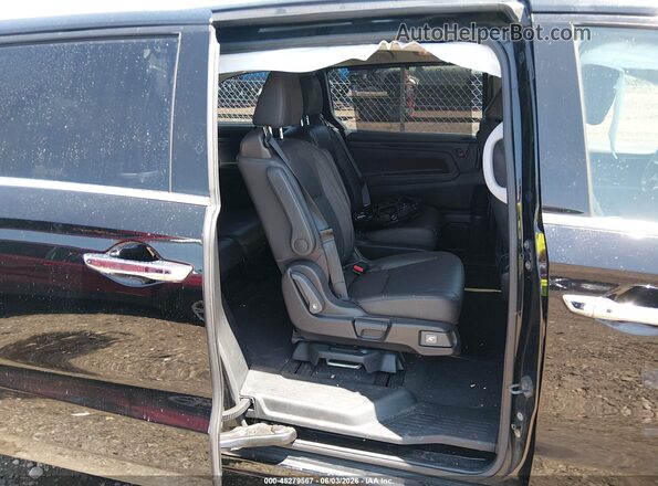 5FNRL6H94JB021358 2018 HONDA ODYSSEY Black Widok naklejki z numerem VIN