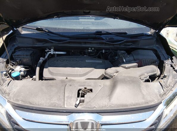 5FNRL6H94JB021358 2018 HONDA ODYSSEY Black Widok z tyłu