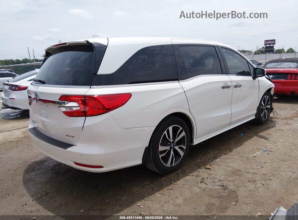 5FNRL6H94JB038290 2018 HONDA ODYSSEY White Հետևի աջ