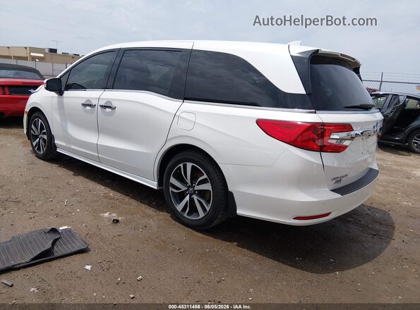 5FNRL6H94JB038290 2018 HONDA ODYSSEY White Հետևի ձախ