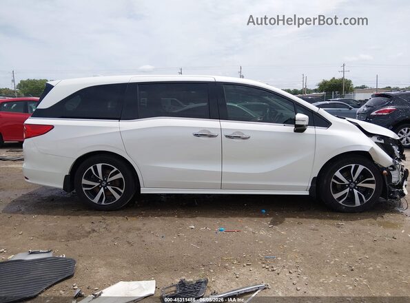 5FNRL6H94JB038290 2018 HONDA ODYSSEY White Սալոնի հետևի տեսք