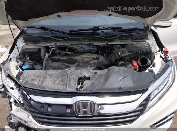 5FNRL6H94JB038290 2018 HONDA ODYSSEY White Հետևի տեսք