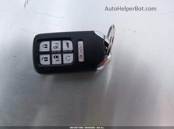 5FNRL6H94JB038290 2018 HONDA ODYSSEY White Առջևի վահանակի տեսք