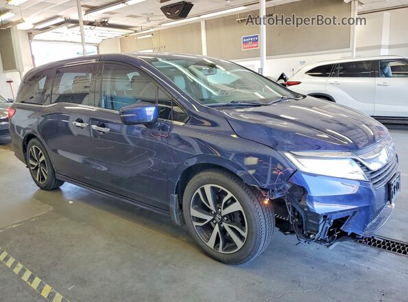 5FNRL6H94KB028683 2019 HONDA ODYSSEY Blue 