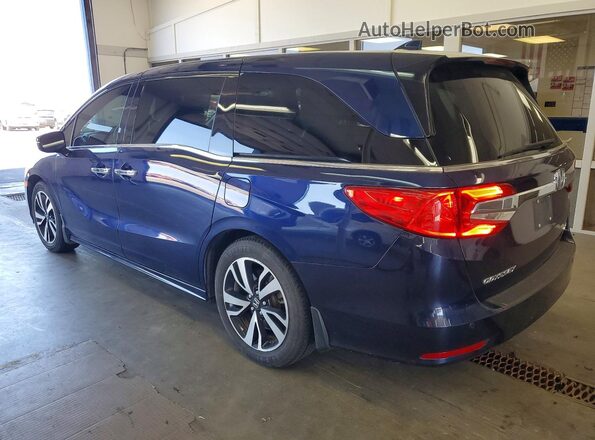 5FNRL6H94KB028683 2019 HONDA ODYSSEY Blue 