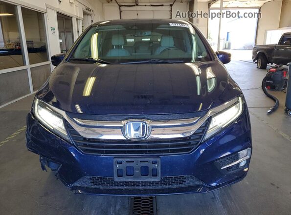 5FNRL6H94KB028683 2019 HONDA ODYSSEY Blue 