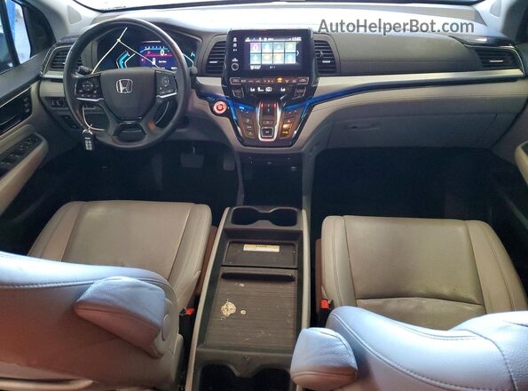 5FNRL6H94KB028683 2019 HONDA ODYSSEY Blue 