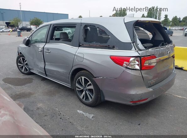 5FNRL6H94KB057861 2019 HONDA ODYSSEY Серый Задняя левая четверть