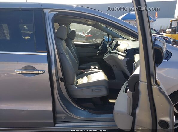 5FNRL6H94KB057861 2019 HONDA ODYSSEY Серый Вид салона спереди