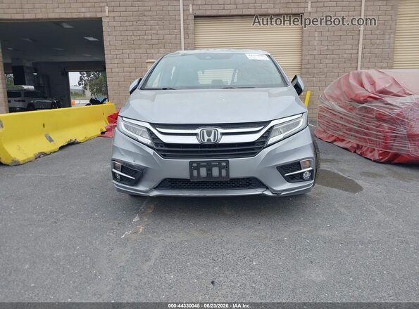5FNRL6H94KB057861 2019 HONDA ODYSSEY Серый Вид панели приборов