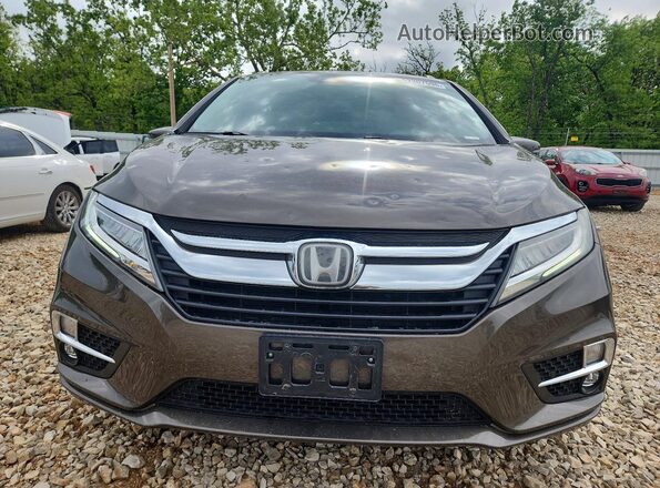 5FNRL6H94KB083828 2019 HONDA ODYSSEY Gray Դիմացի տեսք