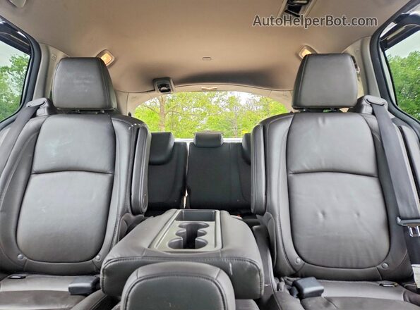 5FNRL6H94KB083828 2019 HONDA ODYSSEY Gray Հետևի նստատեղերի տեսք