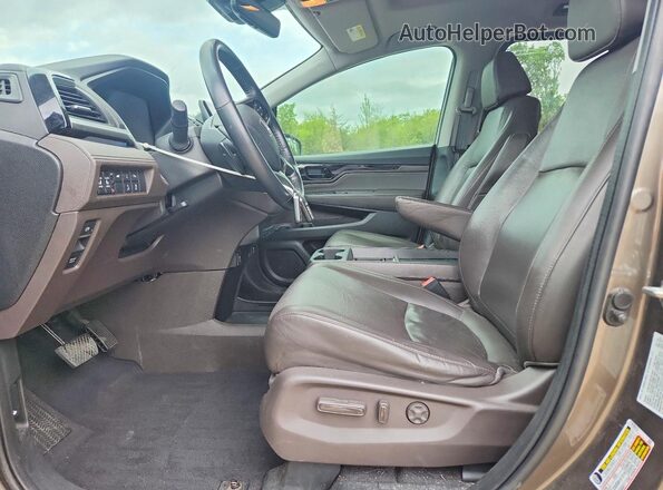 5FNRL6H94KB083828 2019 HONDA ODYSSEY Gray Սալոնի դիմացի տեսք