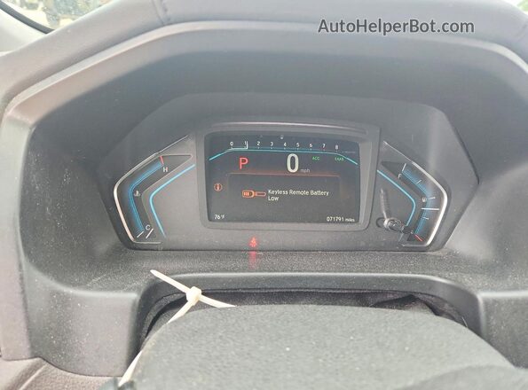 5FNRL6H94KB083828 2019 HONDA ODYSSEY Gray Սարքավորումների վահանակի տեսք