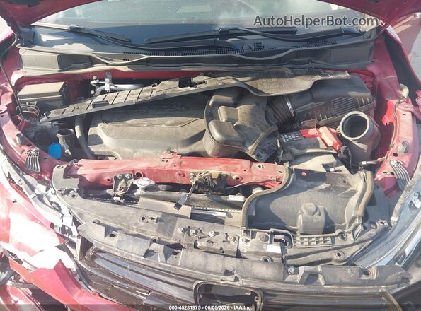 5FNRL6H94NB041616 2022 HONDA ODYSSEY Red Вид ззаду