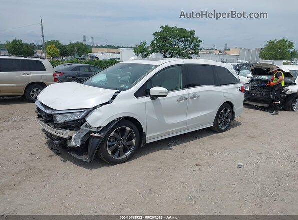 5FNRL6H94NB049098 2022 HONDA ODYSSEY White Przód lewy