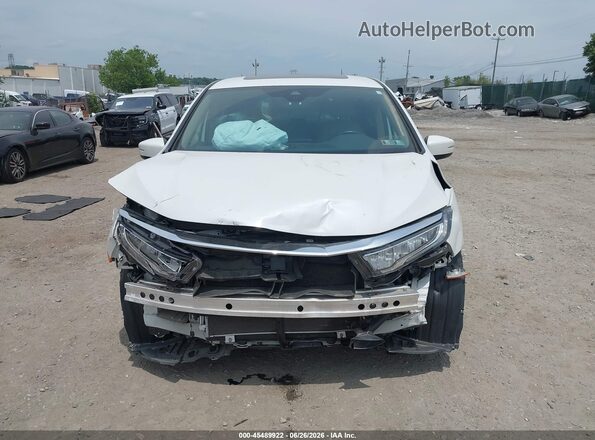5FNRL6H94NB049098 2022 HONDA ODYSSEY White Widok zestawu wskaźników
