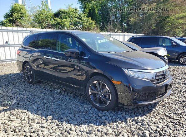 5FNRL6H94RB029942 2024 HONDA ODYSSEY Black Front right