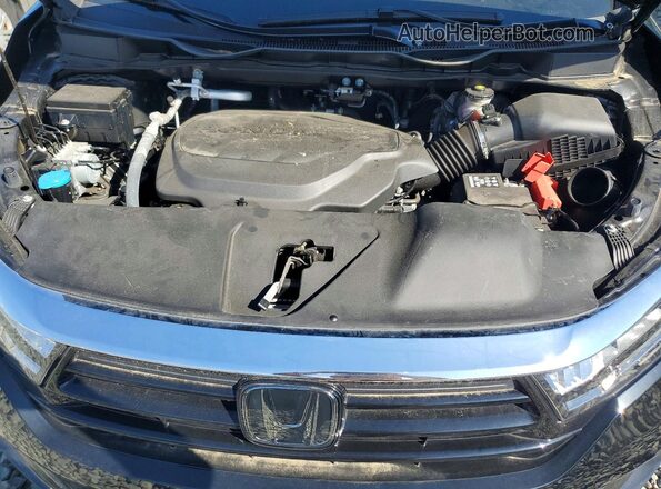 5FNRL6H94RB029942 2024 HONDA ODYSSEY Black Engine compartment view