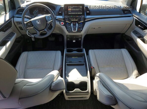 5FNRL6H94RB056333 2024 HONDA ODYSSEY Charcoal Widok deski rozdzielczej