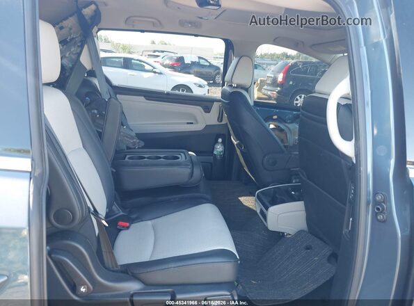5FNRL6H94SB051199 2025 HONDA ODYSSEY Blue Widok naklejki z numerem VIN