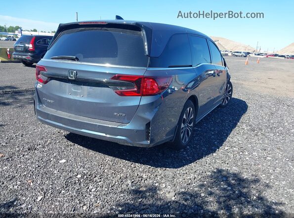 5FNRL6H94SB051199 2025 HONDA ODYSSEY Blue Tył prawy