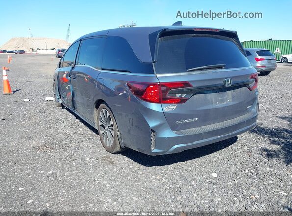 5FNRL6H94SB051199 2025 HONDA ODYSSEY Blue Tył lewy