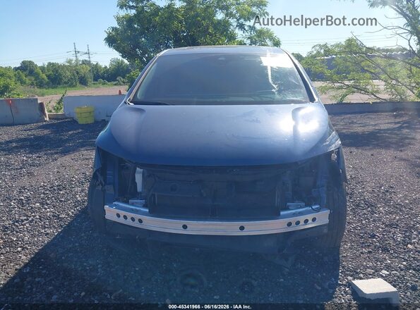 5FNRL6H94SB051199 2025 HONDA ODYSSEY Blue Widok zestawu wskaźników