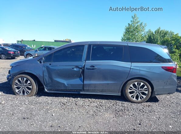 5FNRL6H94SB051199 2025 HONDA ODYSSEY Blue Widok wnętrza 360 stopni