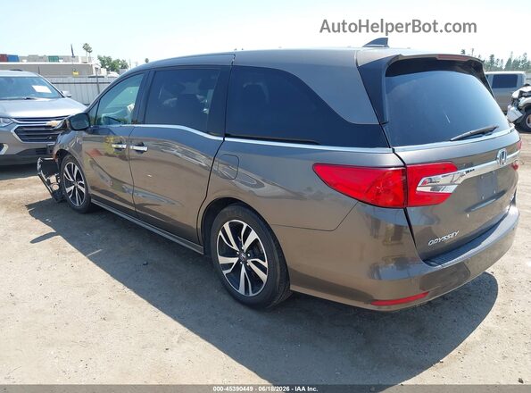 5FNRL6H95JB071380 2018 HONDA ODYSSEY Brown უკანა მარცხენა