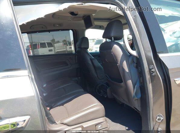5FNRL6H95JB071380 2018 HONDA ODYSSEY Brown VIN კოდის სტიკერის ხედი