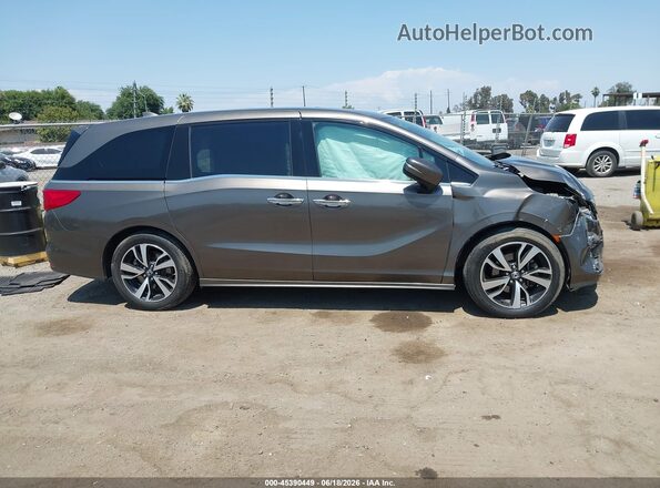 5FNRL6H95JB071380 2018 HONDA ODYSSEY Brown სალონის 360-გრადუსიანი ხედი