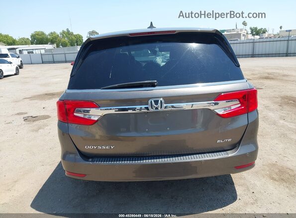 5FNRL6H95JB071380 2018 HONDA ODYSSEY Brown 