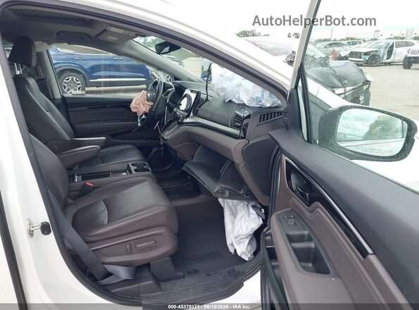 5FNRL6H95LB048345 2020 HONDA ODYSSEY White Вид салону спереду