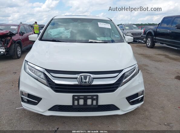 5FNRL6H95LB048345 2020 HONDA ODYSSEY White Вид щитка приладів