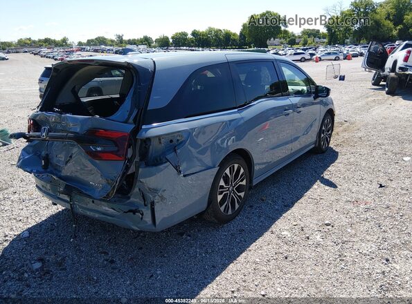 5FNRL6H95SB015604 2025 HONDA ODYSSEY Light Blue Tył prawy