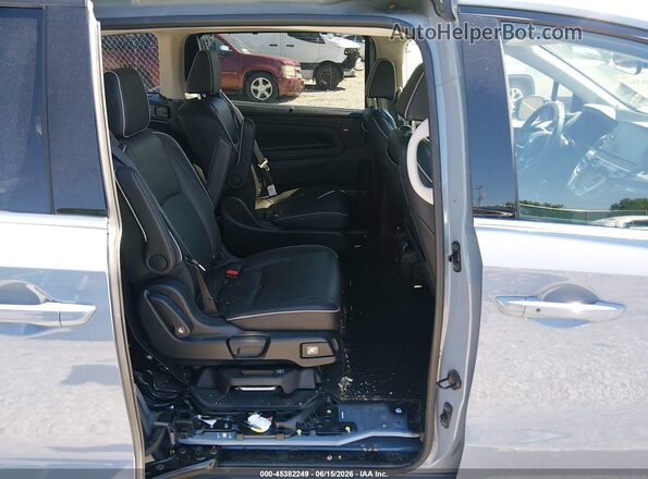 5FNRL6H95SB015604 2025 HONDA ODYSSEY Light Blue Widok naklejki z numerem VIN