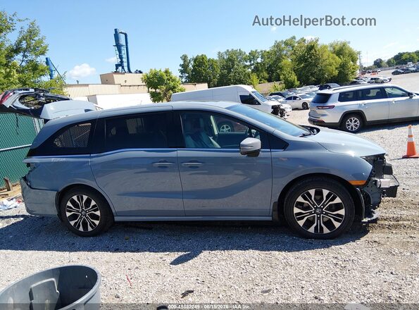 5FNRL6H95SB015604 2025 HONDA ODYSSEY Light Blue Widok wnętrza 360 stopni